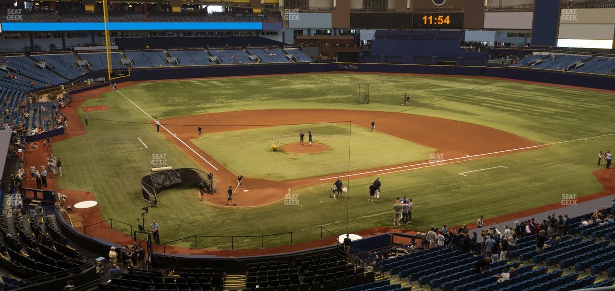 Tropicana Field - Section 204 Seat View
