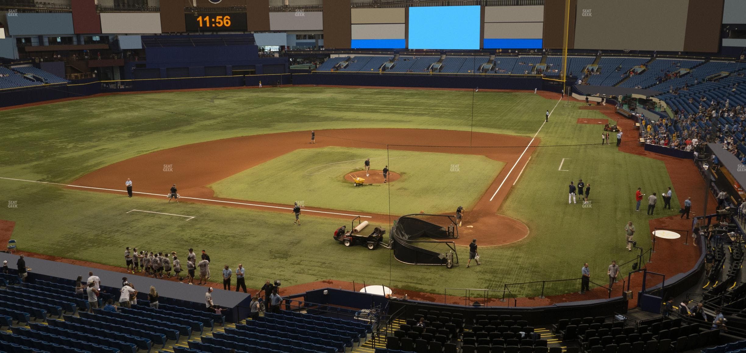 Tropicana Field - Section 205 Seat View