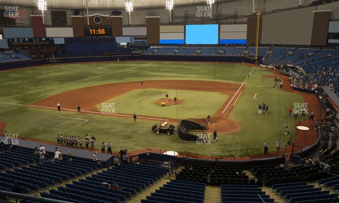 Tropicana Field - Section 205 Seat View