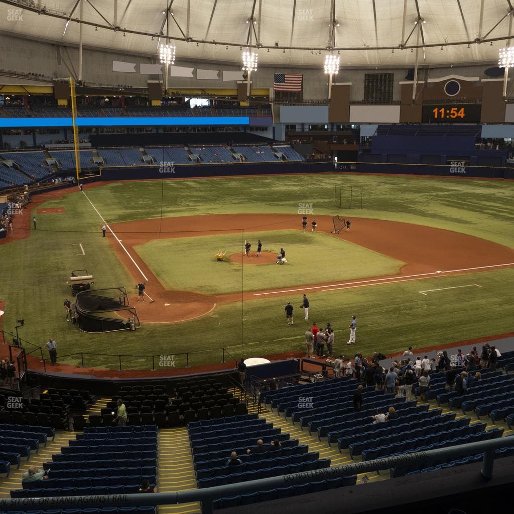 Tropicana Field - Section 206 Seat View