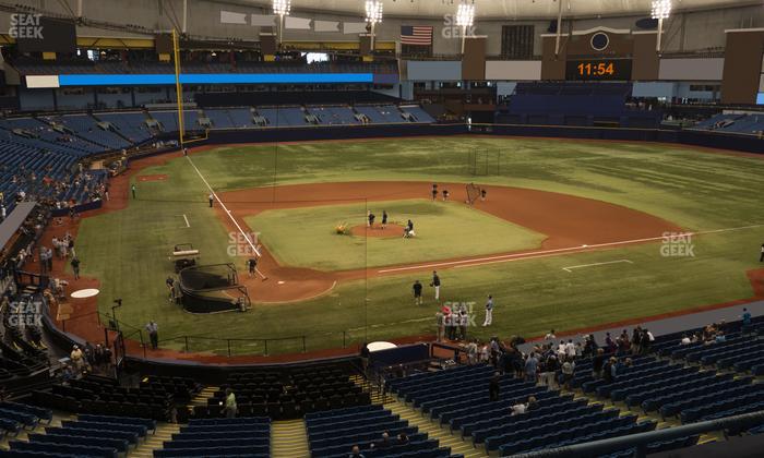 Tropicana Field - Section 206 Seat View