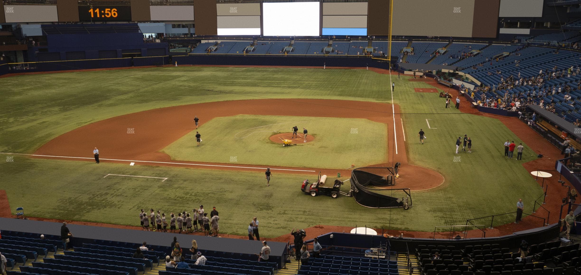 Tropicana Field - Section 207 Seat View
