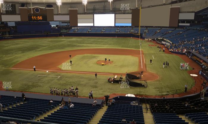 Tropicana Field - Section 207 Seat View