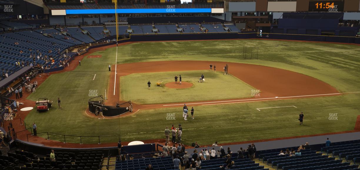 Tropicana Field - Section 208 Seat View