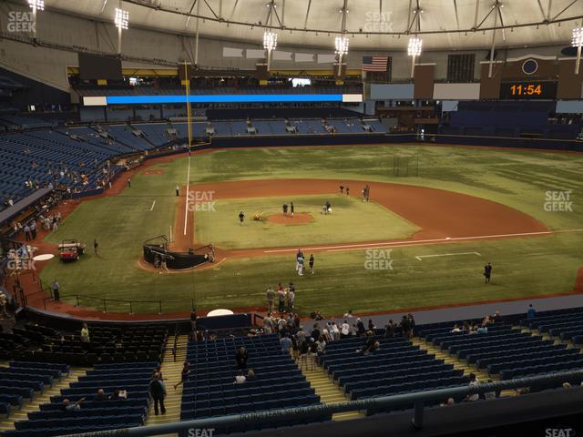 Tropicana Field - Section 208 Seat View