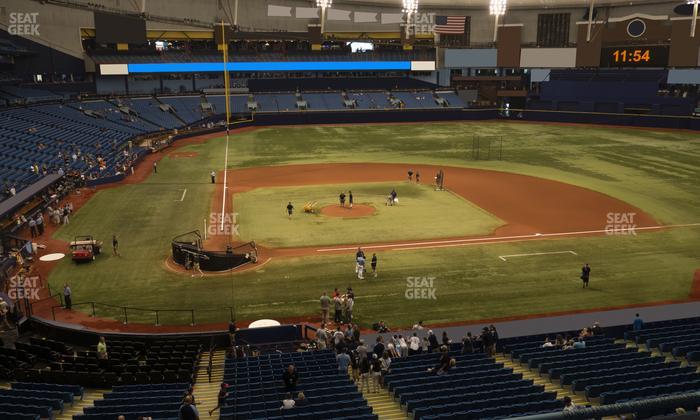Tropicana Field - Section 208 Seat View