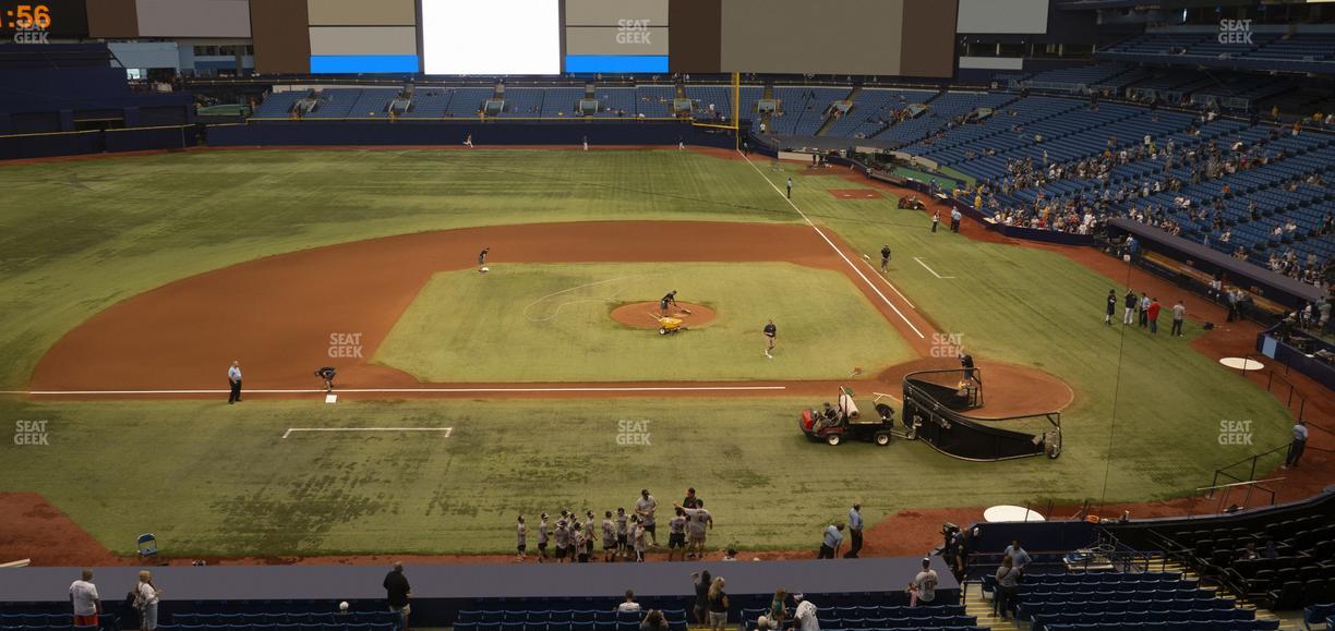 Tropicana Field - Section 209 Seat View