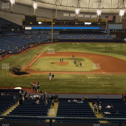 Tropicana Field - Section 210 Seat View
