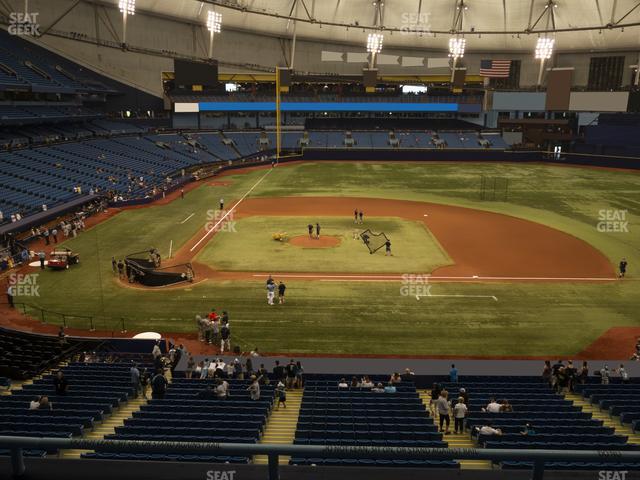 Tropicana Field - Section 210 Seat View