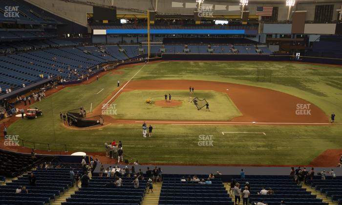 Tropicana Field - Section 210 Seat View