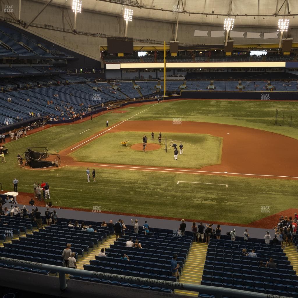 Tropicana Field - Section 212 Seat View