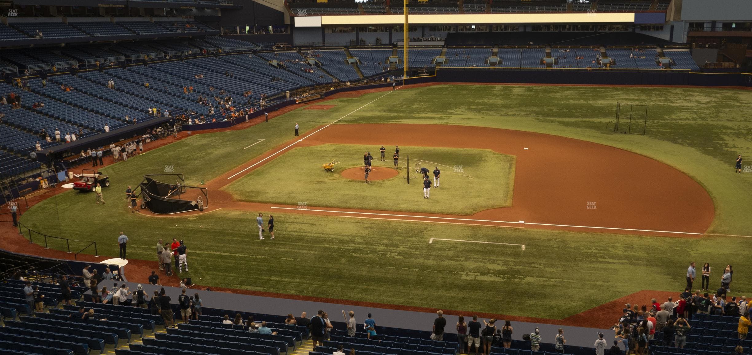 Tropicana Field - Section 212 Seat View