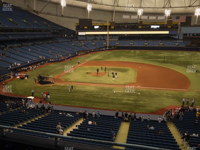 Tropicana Field - Section 212 Seat View