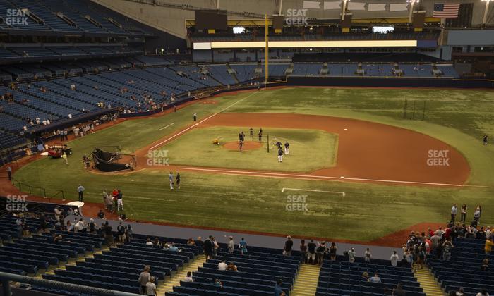 Tropicana Field - Section 212 Seat View