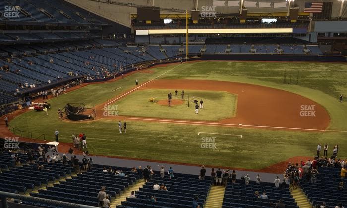 Tropicana Field - Section 212 Seat View