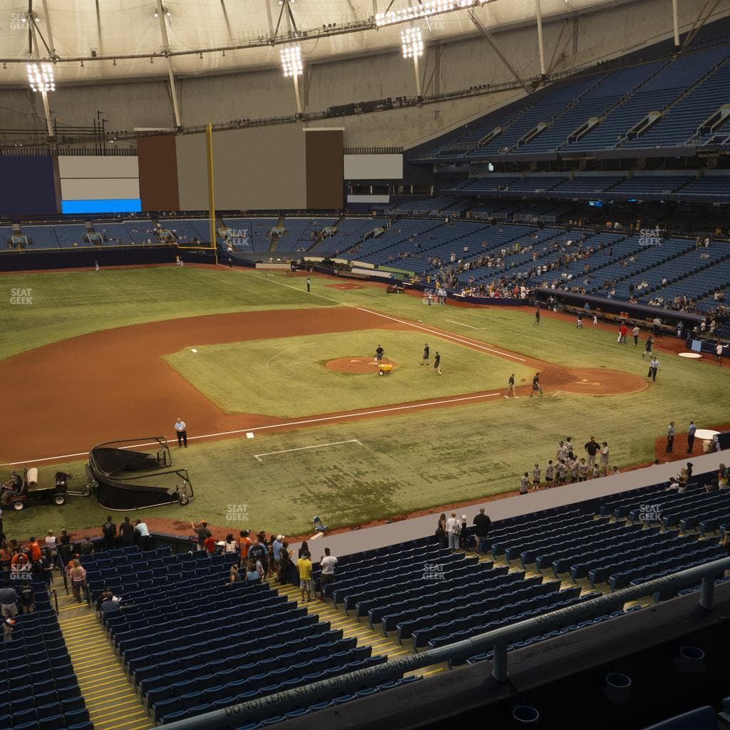 Tropicana Field - Section 213 Seat View