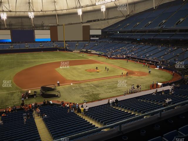 Tropicana Field - Section 213 Seat View