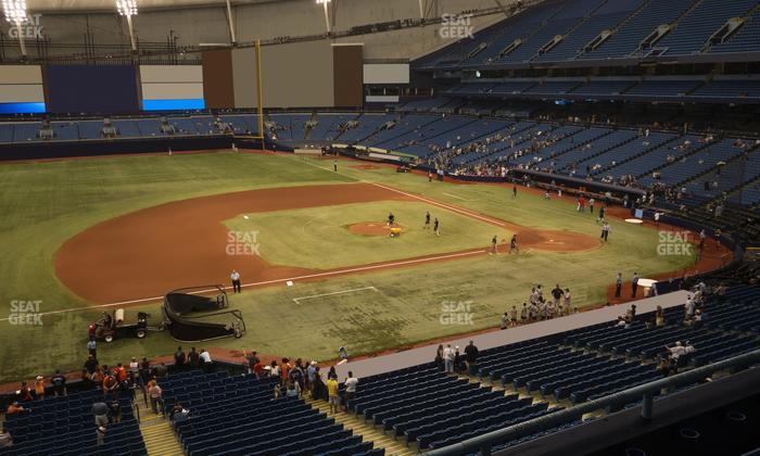 Tropicana Field - Section 213 Seat View