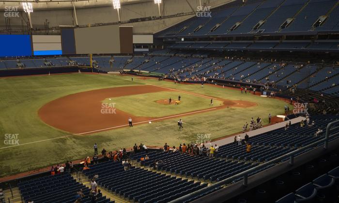Tropicana Field - Section 215 Seat View