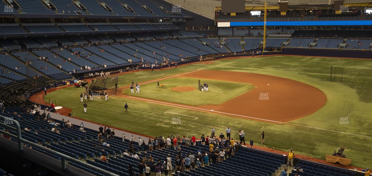 Tropicana Field - Section 216 Seat View