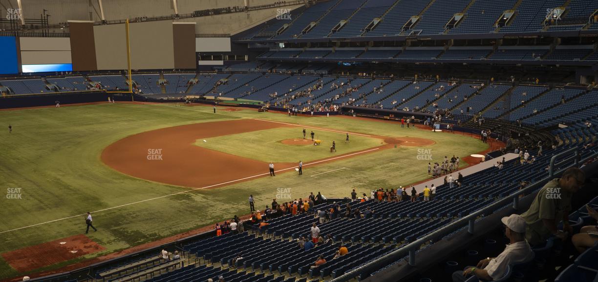 Tropicana Field - Section 217 Seat View