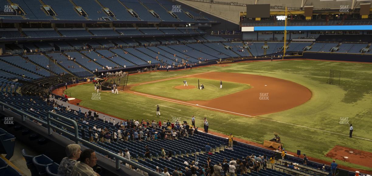 Tropicana Field - Section 218 Seat View
