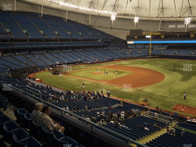 Tropicana Field - Section 218 Seat View