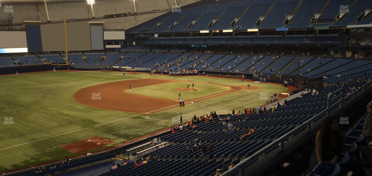 Tropicana Field - Section 219 Seat View