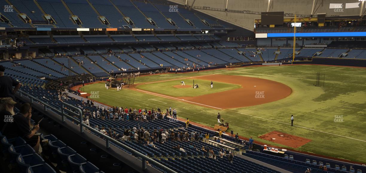 Tropicana Field - Section 220 Seat View