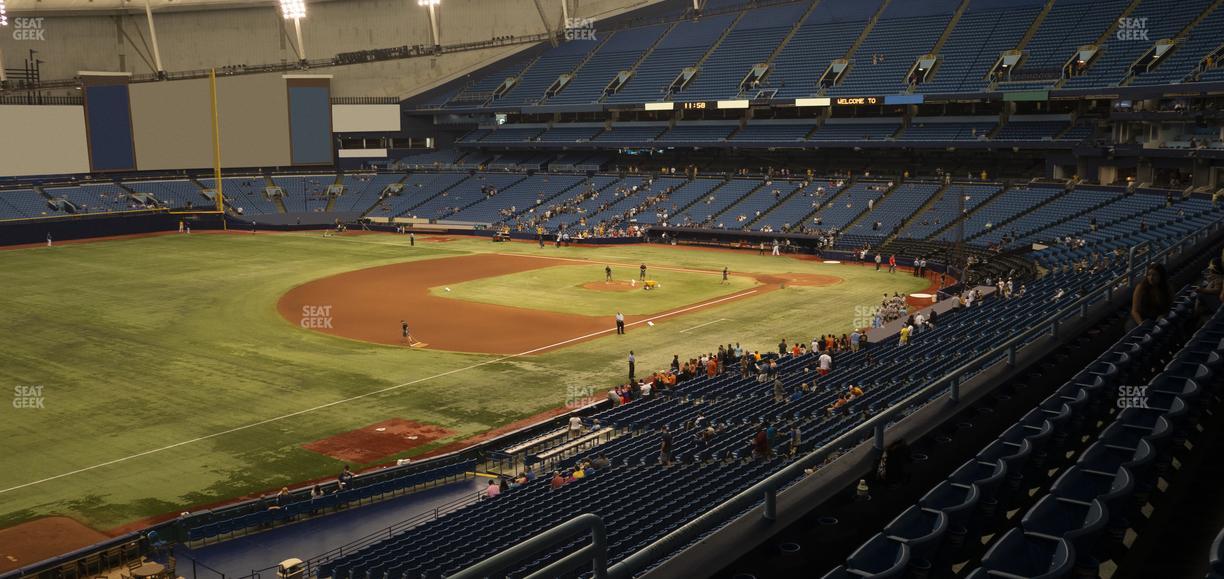 Tropicana Field - Section 221 Seat View
