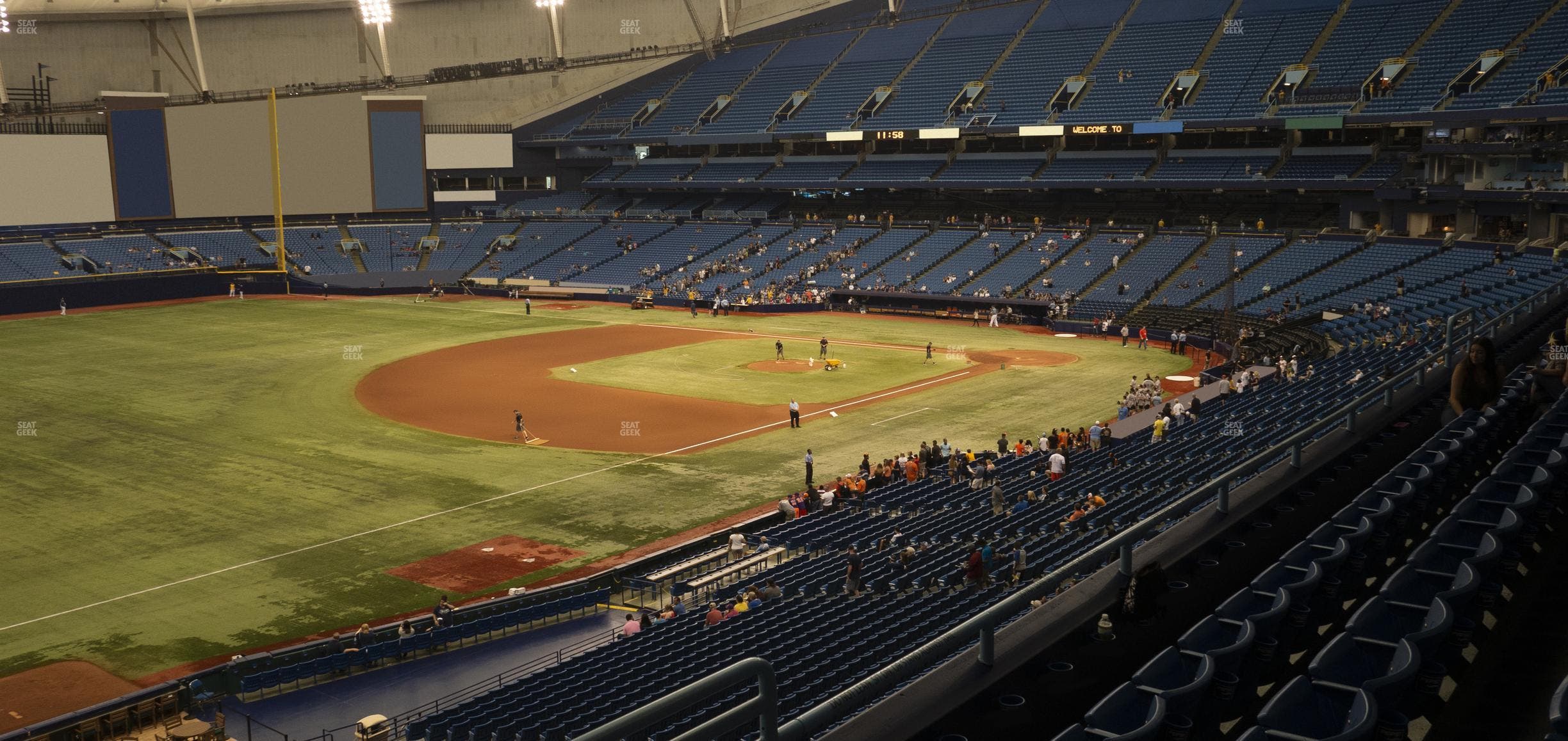 Tropicana Field - Section 221 Seat View