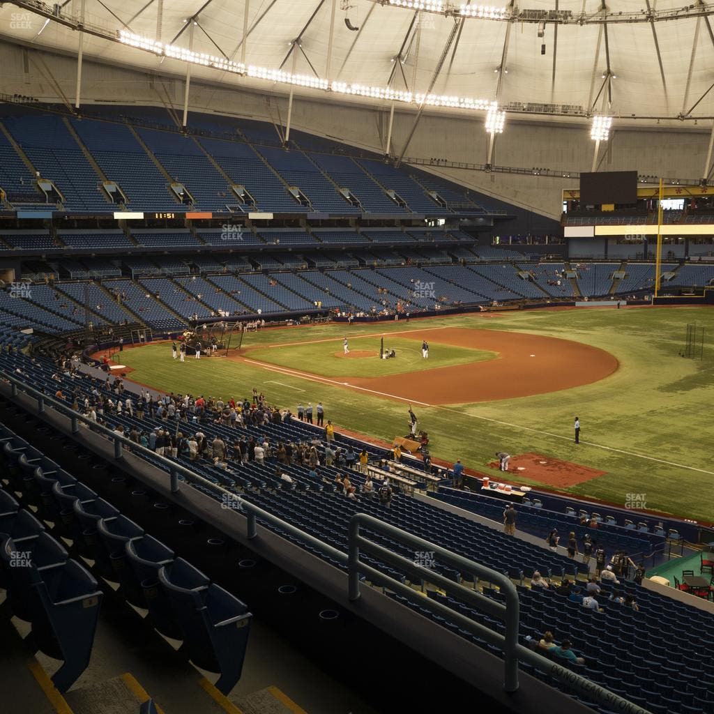 Tropicana Field - Section 222 Seat View