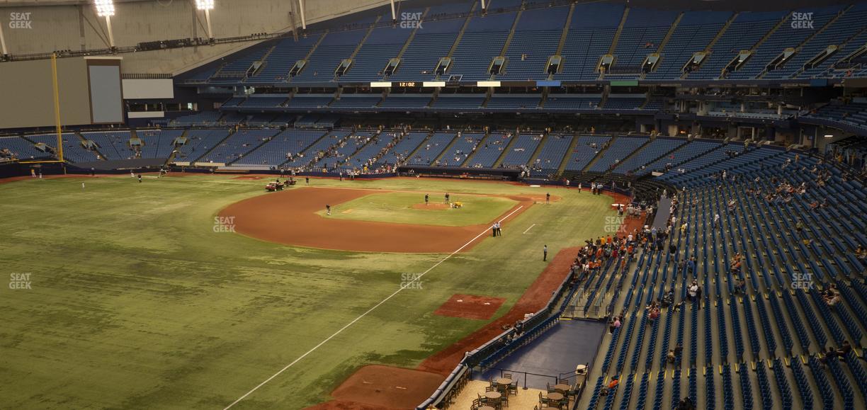 Tropicana Field - Section 341 Seat View