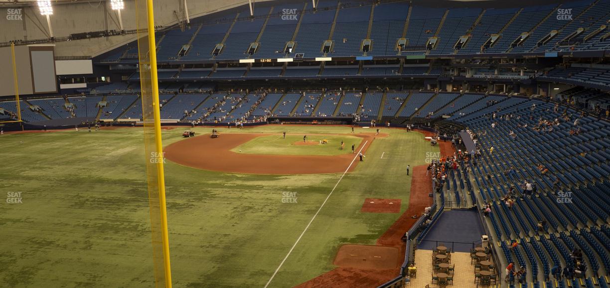 Tropicana Field - Section 343 Seat View