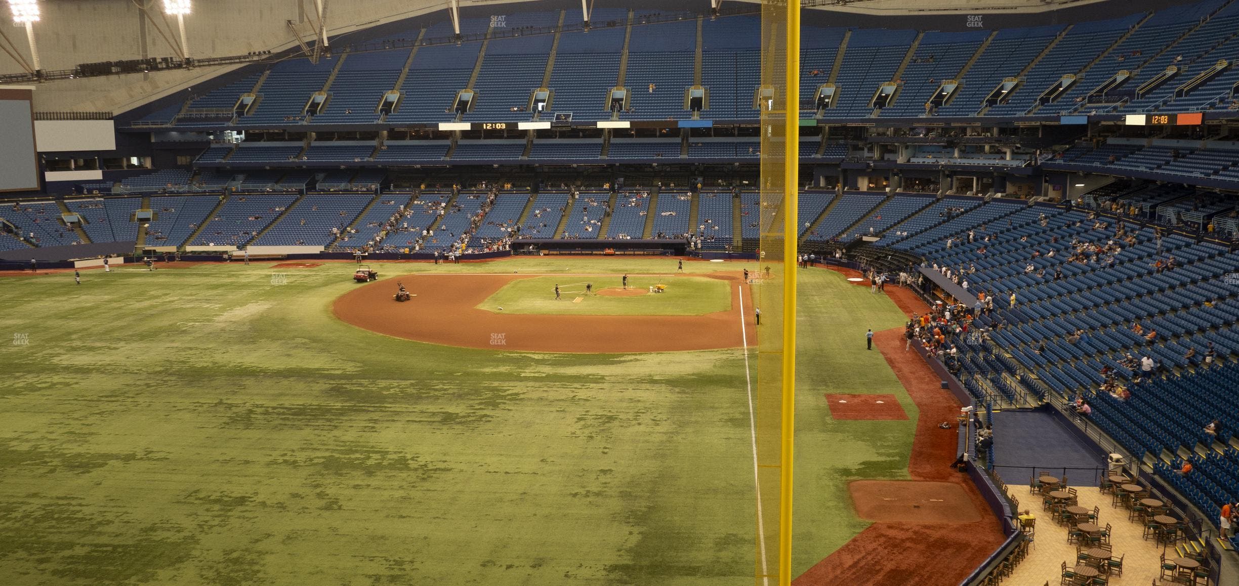 Tropicana Field - Section 345 Seat View