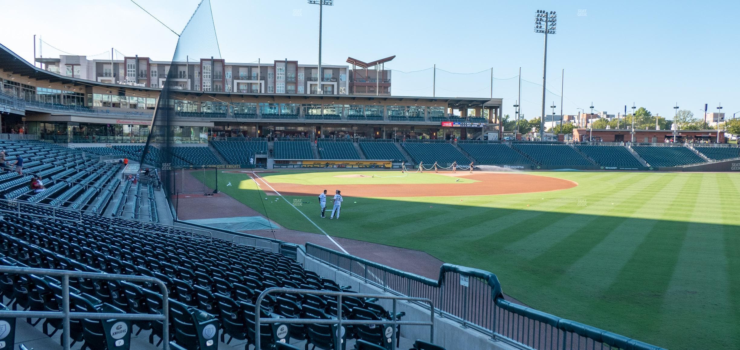 Truist Field - Section 101 Seat View