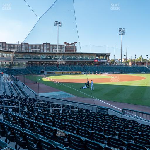 Truist Field - Section 102 Seat View