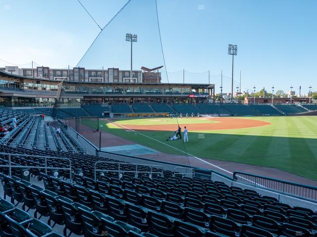 Truist Field - Section 102 Seat View