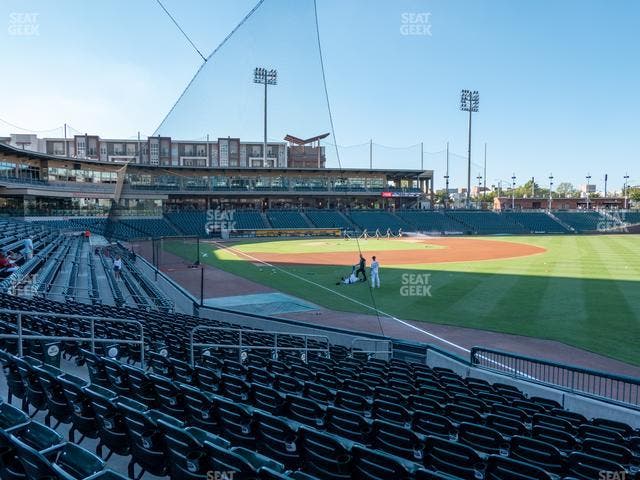 Truist Field - Section 102 Seat View