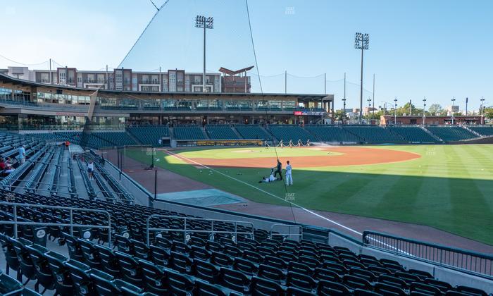 Truist Field - Section 102 Seat View