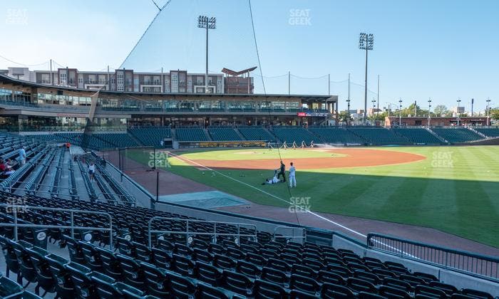 Truist Field - Section 102 Seat View