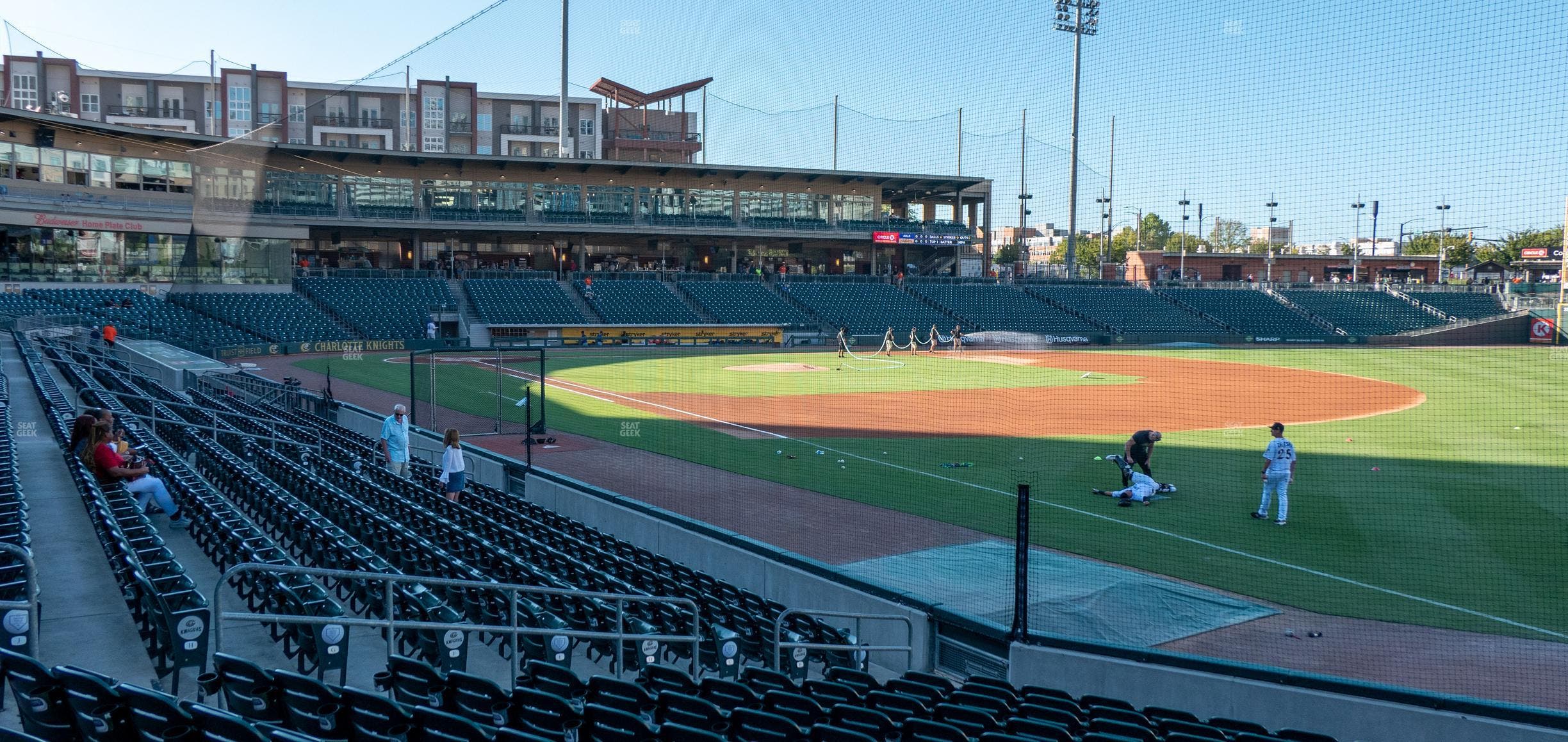 Truist Field - Section 103 Seat View