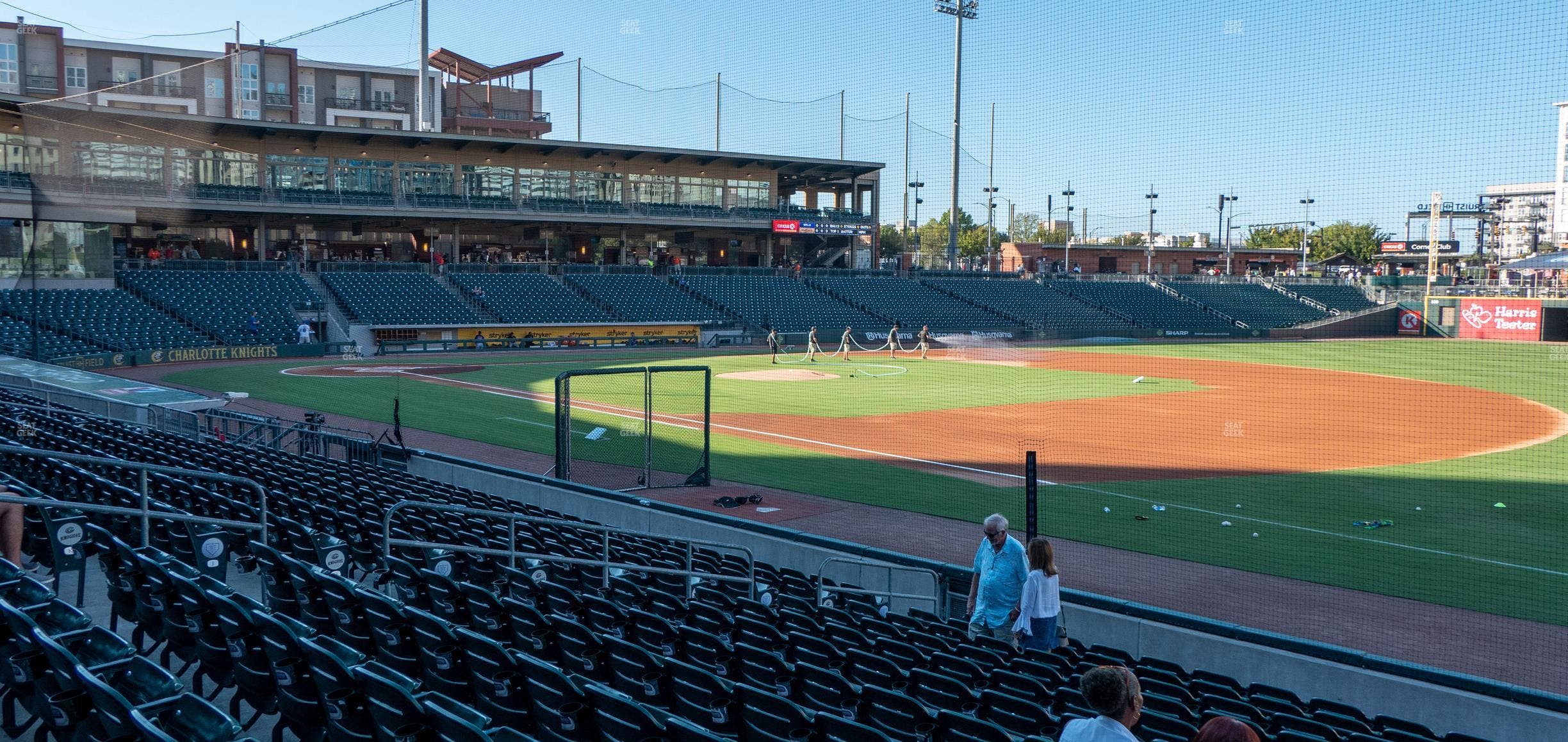 Truist Field - Section 104 Seat View