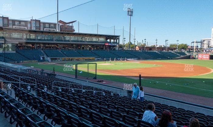 Truist Field - Section 104 Seat View