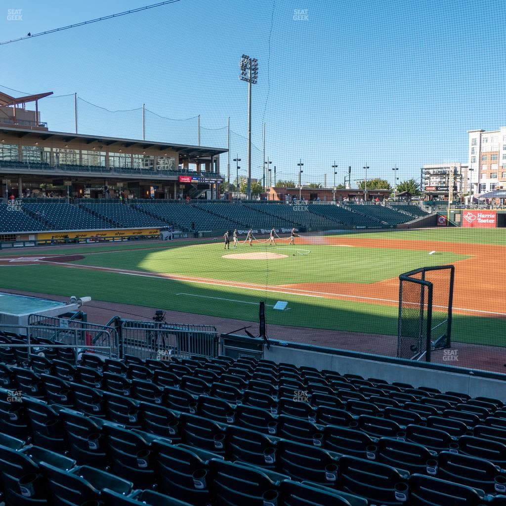 Truist Field - Section 105 Seat View