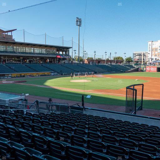 Truist Field - Section 105 Seat View