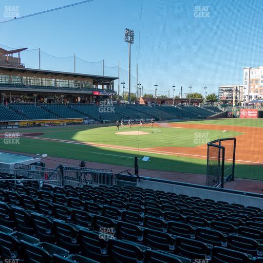 Truist Field - Section 105 Seat View