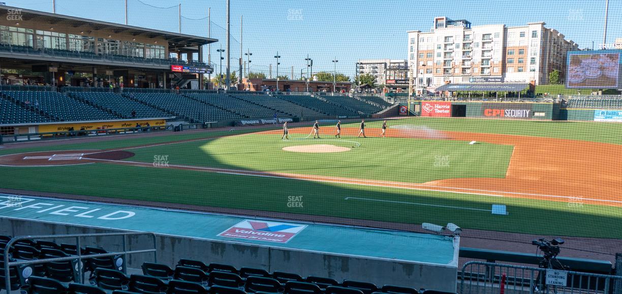 Truist Field - Section 106 Seat View