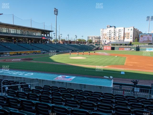 Truist Field - Section 106 Seat View