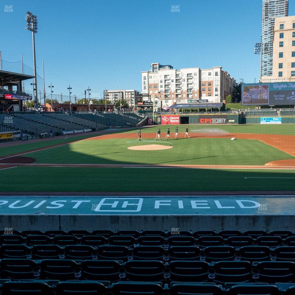 Truist Field - Section 107 Seat View